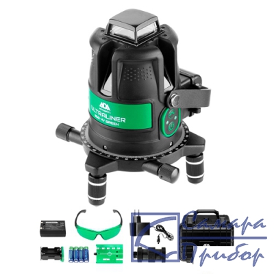 лазерный уровень ADA ULTRALiner 360 4V GREEN