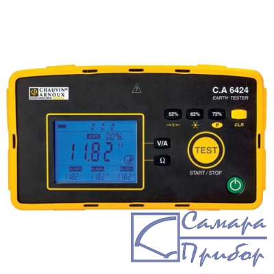 измеритель сопротивления заземления CA 6424