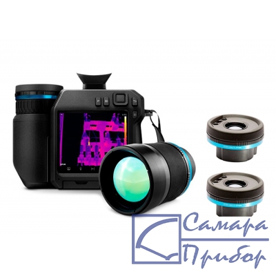 тепловизор со стандартным объективом и телеобъективом FLIR T840/24°/14°