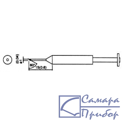паяльная сменная головка для паяльников HAKKO 900S/900S ESD HAKKO 900S-T-1C