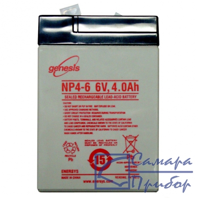 герметичная перезаряжаемая батарея (6V, 4 А/ч) HC-02i