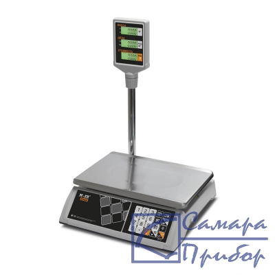 торговые настольные весы M-ER 327 ACP-32.5 Ceed LCD Белые