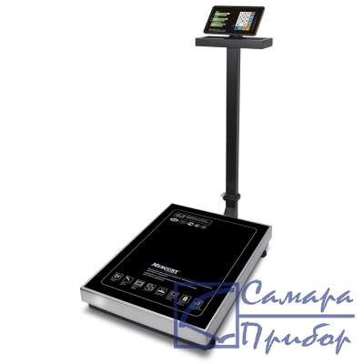 напольные торговые весы M-ER 333 ACLP-600.200 TRADER с расчетом стоимости LCD