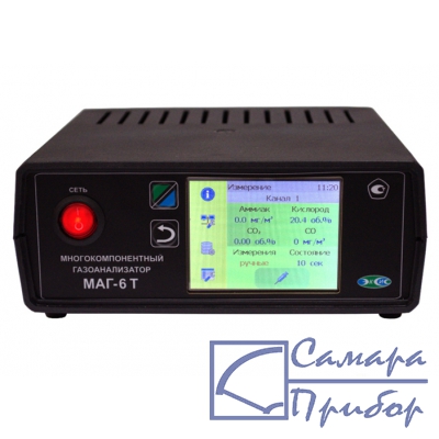 одноканальный газоанализатор (блок индикации, USB, RS-232, Ethernet, 4 реле, 2 аналоговых выхода, дисплей 3 дюйма МАГ-6 Т-1-В-4Р-2А-Е (3)