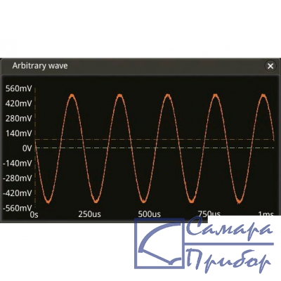опция двухканального генератора сигналов MSO8000-AWG