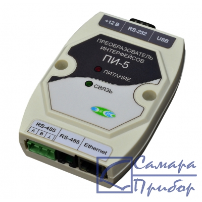 преобразователь интерфейсов Ethernet/RS232/RS485 ПИ-5