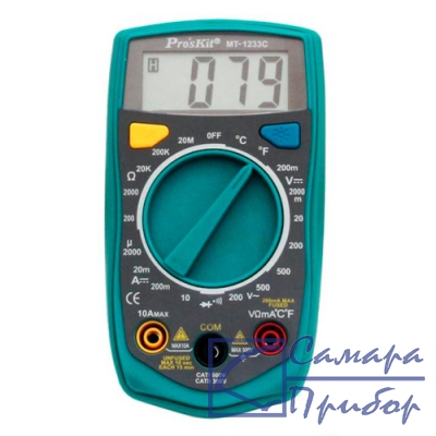 цифровой мультиметр ProsKit MT-1233C