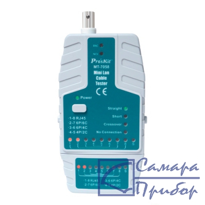 тестер кабельный с детектором напряжения ProsKit MT-7058