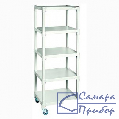 подкатная лабораторная стойка 600*500*1605мм СТ-06 LAB RAL9010
