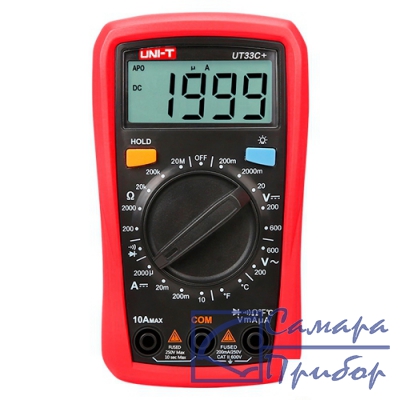 мультиметр цифровой портативный UNI-T UT33C+
