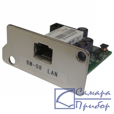 LAN-Ethernet интерфейс с WinCT-Plus программой ВМ-08