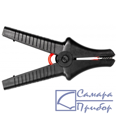 - Зажим Крокодил изолированный черный К07 5,5 кВ для MIC-2505/2510/5000, MPI-525